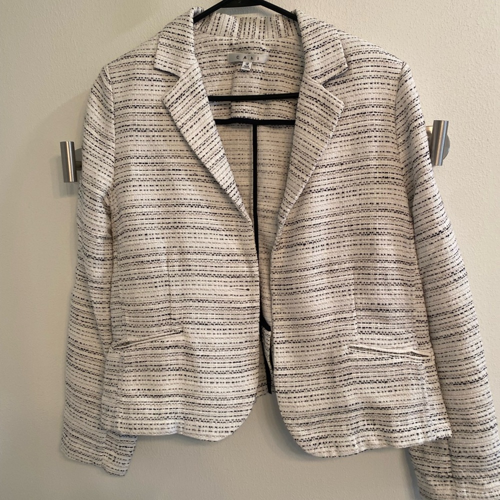 Black and White Blazer